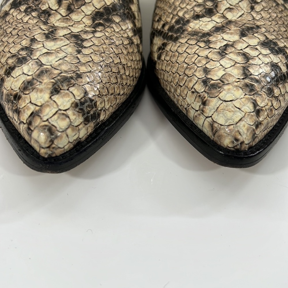 ATP atelier Snakeskin leather made in Italy mules - Picture 10 of 10